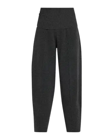 Zimmermann Valiant Knit Barrel-Leg Pants | Thumbnail 1 Zimmermann Valiant Knit Barrel-Leg Pants | Thumbnail 1
