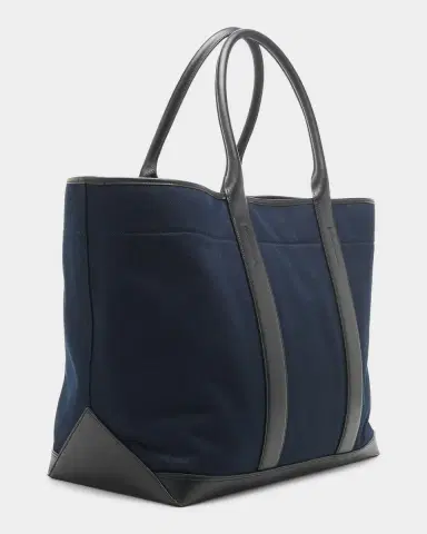 TOM FORD Large Canvas & Leather Tote Bag | Thumbnail 3 TOM FORD Large Canvas & Leather Tote Bag | Thumbnail 3