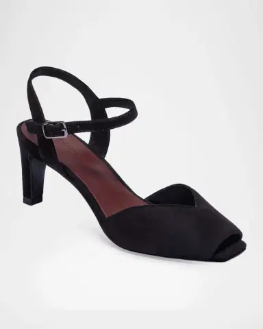 Bernardo 65mm Hartley Suede Ankle-Strap Sandals | Thumbnail 2 Bernardo 65mm Hartley Suede Ankle-Strap Sandals | Thumbnail 2
