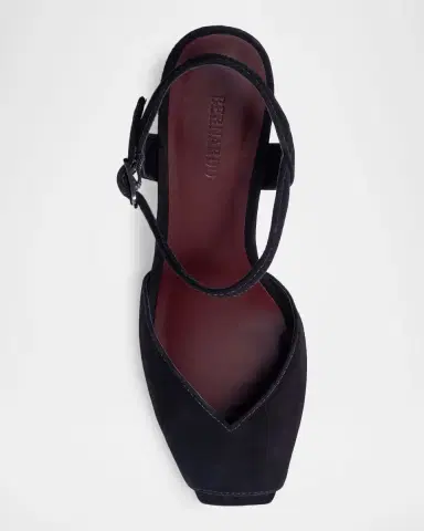 Bernardo 65mm Hartley Suede Ankle-Strap Sandals | Thumbnail 4 Bernardo 65mm Hartley Suede Ankle-Strap Sandals | Thumbnail 4