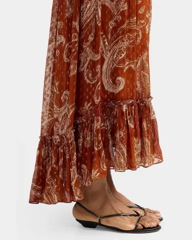Hemant & Nandita Printed High-Low Maxi Skirt | Thumbnail 5 Hemant & Nandita Printed High-Low Maxi Skirt | Thumbnail 5