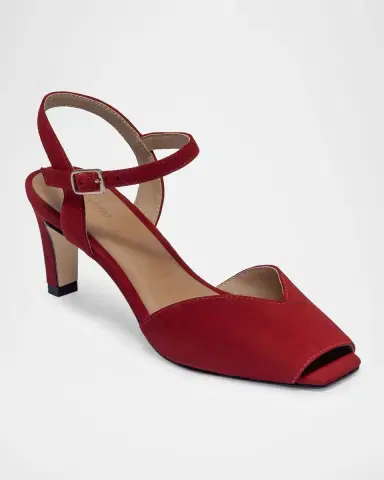 Bernardo 65mm Hartley Suede Ankle-Strap Sandals | Thumbnail 2 Bernardo 65mm Hartley Suede Ankle-Strap Sandals | Thumbnail 2