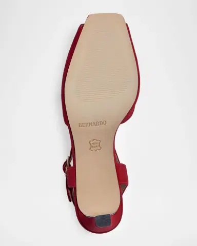 Bernardo 65mm Hartley Suede Ankle-Strap Sandals | Thumbnail 4 Bernardo 65mm Hartley Suede Ankle-Strap Sandals | Thumbnail 4
