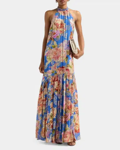 Hemant & Nandita Floral A-Line Maxi Dress | Thumbnail 2 Hemant & Nandita Floral A-Line Maxi Dress | Thumbnail 2