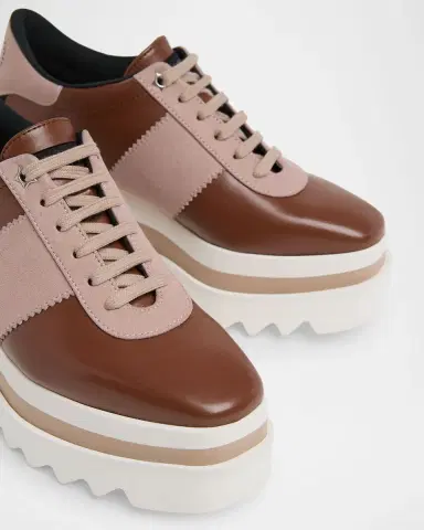 Stella McCartney Sneak-Elyse Faux-Leather Platform Sneakers | Thumbnail 5 Stella McCartney Sneak-Elyse Faux-Leather Platform Sneakers | Thumbnail 5