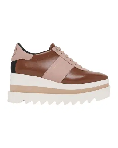 Stella McCartney Sneak-Elyse Faux-Leather Platform Sneakers | Thumbnail 1 Stella McCartney Sneak-Elyse Faux-Leather Platform Sneakers | Thumbnail 1