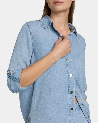 Generation Love Gillian Denim Shirt | Thumbnail 5 Generation Love Gillian Denim Shirt | Thumbnail 5