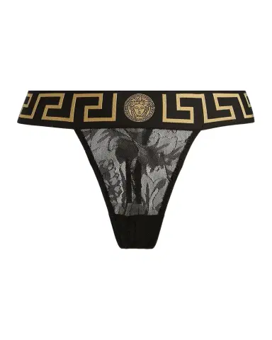 Versace Perizoma Greca Jacquard Thong | Thumbnail 1 Versace Perizoma Greca Jacquard Thong | Thumbnail 1
