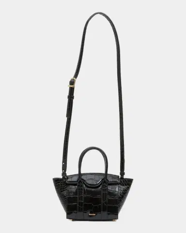 Simkhai Nicola Mini Croc-Embossed Leather Tote Bag | Thumbnail 3 Simkhai Nicola Mini Croc-Embossed Leather Tote Bag | Thumbnail 3