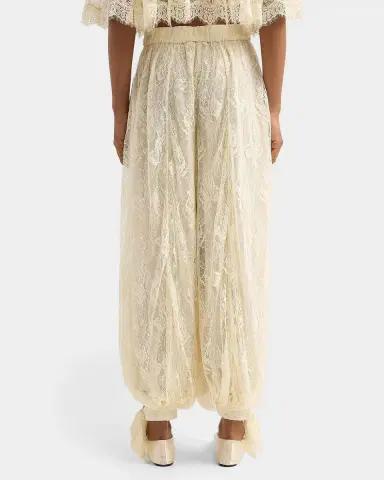 Hemant & Nandita Floral Lace Parachute Pants | Thumbnail 3 Hemant & Nandita Floral Lace Parachute Pants | Thumbnail 3