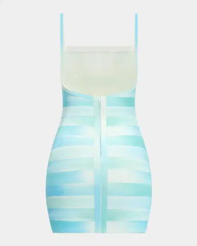 Herve Leger The Charlie Mini Dress | Thumbnail 7 Herve Leger The Charlie Mini Dress | Thumbnail 7