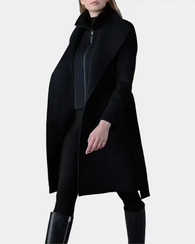 Mackage Norita 2-In-1 Double Face Wool Coat | Thumbnail 5 Mackage Norita 2-In-1 Double Face Wool Coat | Thumbnail 5