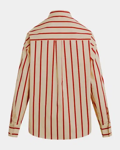 Favorite Daughter The Beau Striped Cotton Shirt | Thumbnail 5 Favorite Daughter The Beau Striped Cotton Shirt | Thumbnail 5