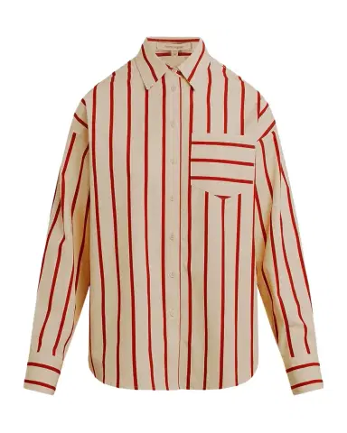 Favorite Daughter The Beau Striped Cotton Shirt | Thumbnail 1 Favorite Daughter The Beau Striped Cotton Shirt | Thumbnail 1