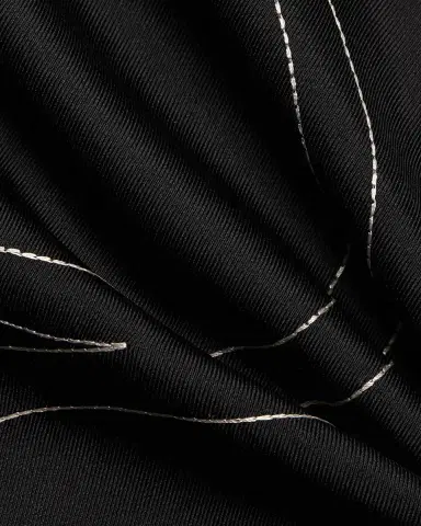 TOTEME Silk Stitched-Logo Shorts | Thumbnail 6 TOTEME Silk Stitched-Logo Shorts | Thumbnail 6