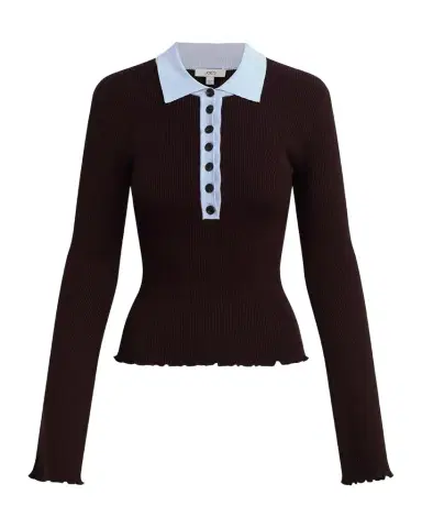 Joe's Jeans The Riley Polo Sweater | Thumbnail 1 Joe's Jeans The Riley Polo Sweater | Thumbnail 1