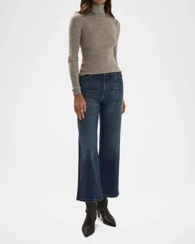 Favorite Daughter The Ruby Mid-Rise Wide-Leg Denim Jeans | Thumbnail 2 Favorite Daughter The Ruby Mid-Rise Wide-Leg Denim Jeans | Thumbnail 2
