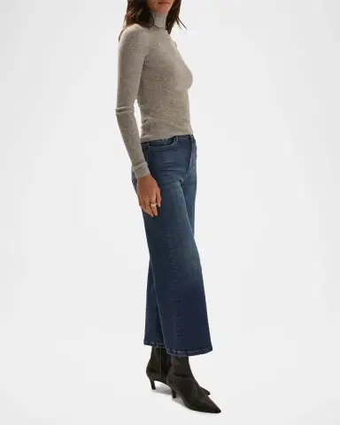 Favorite Daughter The Ruby Mid-Rise Wide-Leg Denim Jeans | Thumbnail 4 Favorite Daughter The Ruby Mid-Rise Wide-Leg Denim Jeans | Thumbnail 4