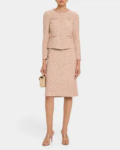 Misook Ribbon Tweed Knit Straight Skirt | Thumbnail 2 Misook Ribbon Tweed Knit Straight Skirt | Thumbnail 2
