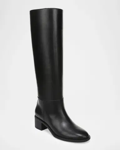 Vince 50mm Pace Leather Wide Calf Knee-High Boots | Thumbnail 2 Vince 50mm Pace Leather Wide Calf Knee-High Boots | Thumbnail 2
