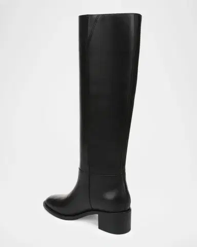 Vince 50mm Pace Leather Wide Calf Knee-High Boots | Thumbnail 3 Vince 50mm Pace Leather Wide Calf Knee-High Boots | Thumbnail 3