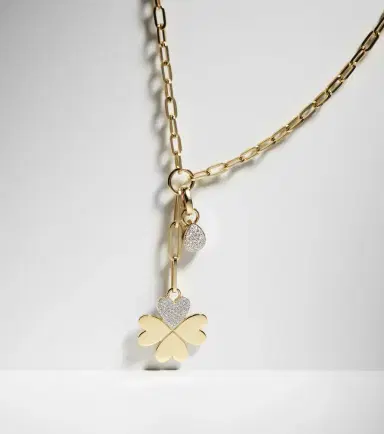 Foundrae True Love 18kt gold necklace with diamonds | Thumbnail 3 Foundrae True Love 18kt gold necklace with diamonds | Thumbnail 3