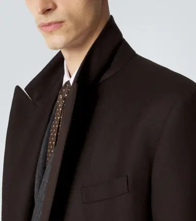 Tom Ford Double-breasted wool and silk coat | Thumbnail 3 Tom Ford Double-breasted wool and silk coat | Thumbnail 3