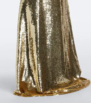 MONIQUE LHUILLIER Sequined embellished gathered gown | Thumbnail 2 MONIQUE LHUILLIER Sequined embellished gathered gown | Thumbnail 2