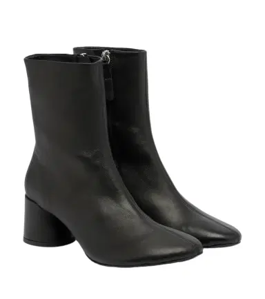 Souliers Martinez Flavia leather ankle boots | Thumbnail 1 Souliers Martinez Flavia leather ankle boots | Thumbnail 1