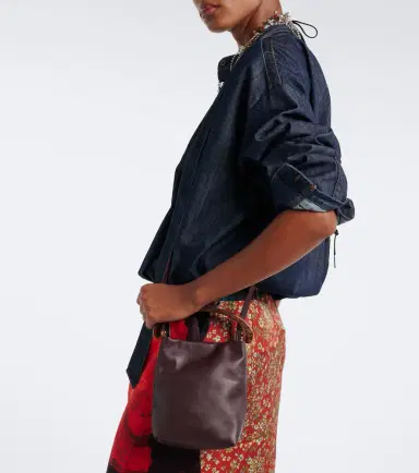 Dries Van Noten Small leather top-handle bag | Thumbnail 5 Dries Van Noten Small leather top-handle bag | Thumbnail 5