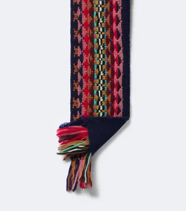 Dries Van Noten Wool jacquard scarf | Thumbnail 3 Dries Van Noten Wool jacquard scarf | Thumbnail 3