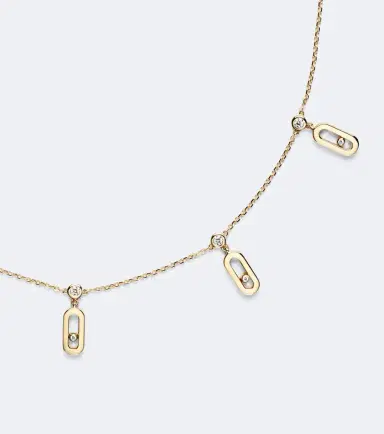 Messika Move Uno 18kt gold choker with diamonds | Thumbnail 3 Messika Move Uno 18kt gold choker with diamonds | Thumbnail 3
