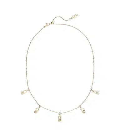 Messika Move Uno 18kt gold choker with diamonds | Thumbnail 1 Messika Move Uno 18kt gold choker with diamonds | Thumbnail 1
