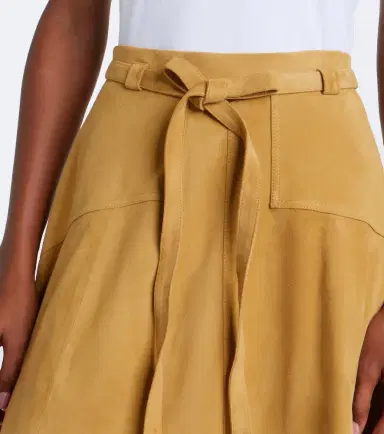 Polo Ralph Lauren Belted suede midi skirt | Thumbnail 6 Polo Ralph Lauren Belted suede midi skirt | Thumbnail 6