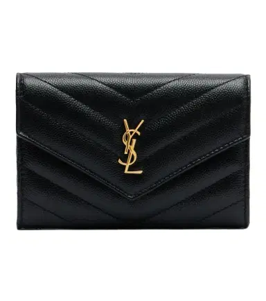 Saint Laurent Cassandre matelassé leather wallet | Thumbnail 1 Saint Laurent Cassandre matelassé leather wallet | Thumbnail 1