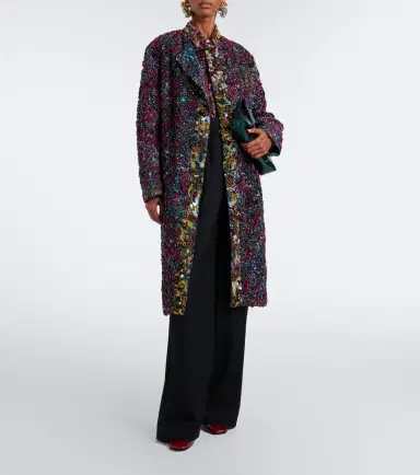 Dries Van Noten Embellished embroidered coat | Thumbnail 4 Dries Van Noten Embellished embroidered coat | Thumbnail 4