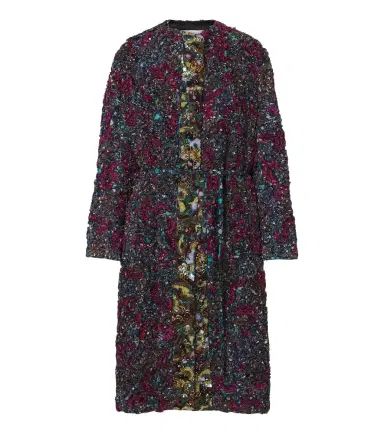 Dries Van Noten Embellished embroidered coat | Thumbnail 1 Dries Van Noten Embellished embroidered coat | Thumbnail 1