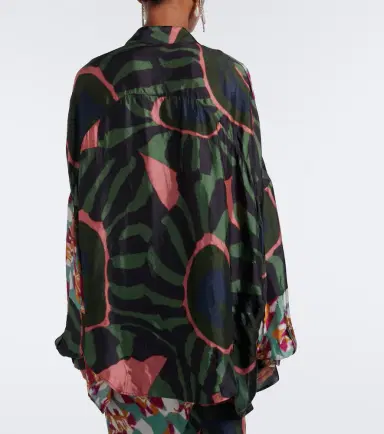 Dries Van Noten Printed twill shirt | Thumbnail 2 Dries Van Noten Printed twill shirt | Thumbnail 2