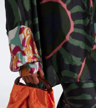 Dries Van Noten Printed twill shirt | Thumbnail 4 Dries Van Noten Printed twill shirt | Thumbnail 4