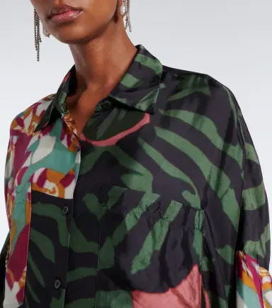 Dries Van Noten Printed twill shirt | Thumbnail 6 Dries Van Noten Printed twill shirt | Thumbnail 6