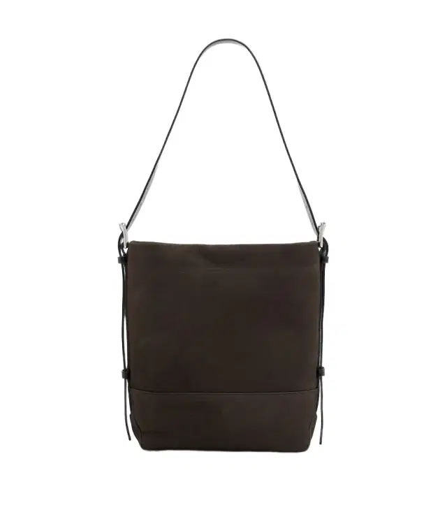 Belted Medium leather tote bag Belted Medium leather tote bag