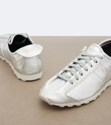 Jacquemus Tennis metallic leather sneakers | Thumbnail 2 Jacquemus Tennis metallic leather sneakers | Thumbnail 2