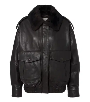 Loulou de Saison Russo leather bomber jacket | Thumbnail 1 Loulou de Saison Russo leather bomber jacket | Thumbnail 1