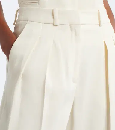 Loulou de Saison Alio Lds pleated straight pants | Thumbnail 2 Loulou de Saison Alio Lds pleated straight pants | Thumbnail 2