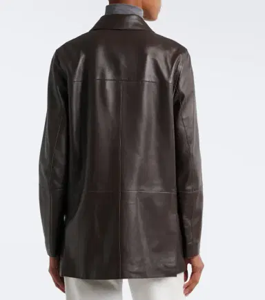 Loulou de Saison Nari leather jacket | Thumbnail 4 Loulou de Saison Nari leather jacket | Thumbnail 4