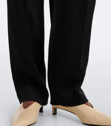 Loulou de Saison Alio Lds pleated straight pants | Thumbnail 6 Loulou de Saison Alio Lds pleated straight pants | Thumbnail 6