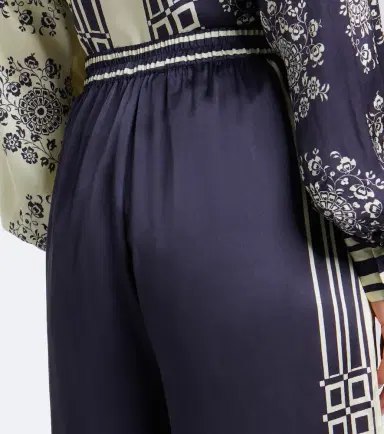 ALÉMAIS Alémais Banderra printed silk satin wide-leg pants | Thumbnail 2 ALÉMAIS Alémais Banderra printed silk satin wide-leg pants | Thumbnail 2