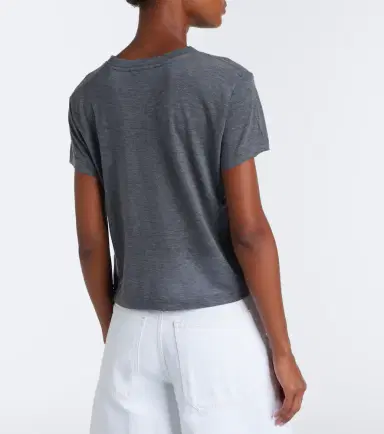 Agolde Adine jersey T-shirt | Thumbnail 4 Agolde Adine jersey T-shirt | Thumbnail 4