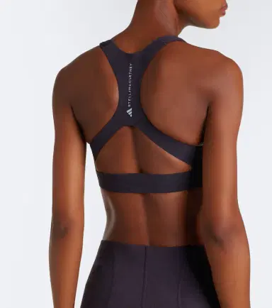 Adidas by Stella McCartney Logo jersey sports bra | Thumbnail 3 Adidas by Stella McCartney Logo jersey sports bra | Thumbnail 3