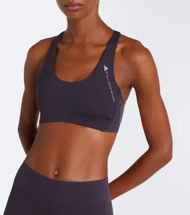Adidas by Stella McCartney Logo jersey sports bra | Thumbnail 4 Adidas by Stella McCartney Logo jersey sports bra | Thumbnail 4